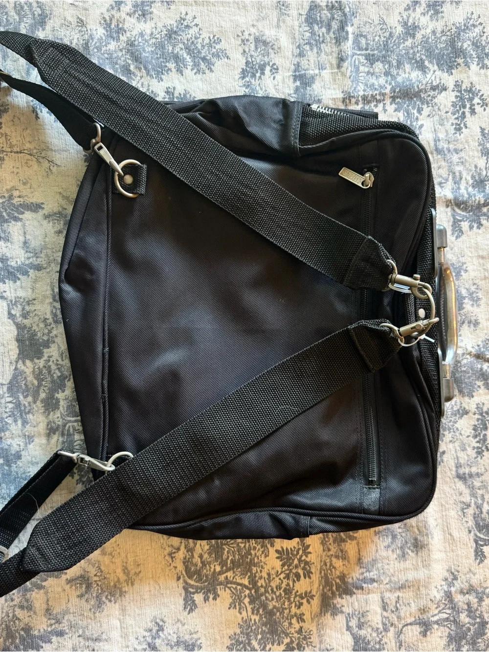Black Men's briefcase backpack Bag
